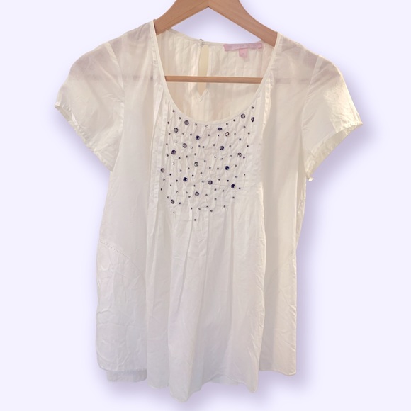 Rebecca Taylor Tops - 💎Rebecca Taylor Crystal top with pockets💎